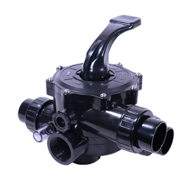 22904210 Sand Filter Multiport Valve Side Mount Connection 1.5 inch Waterco (มีชุดท่อ)