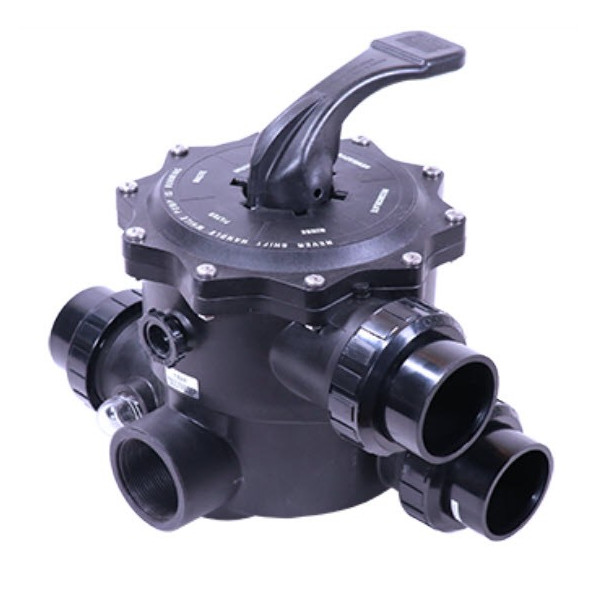 22905120 2" Multiport Valve for Micron Fiberglass Side Mount [พร้อมชุดท่อ] Waterco