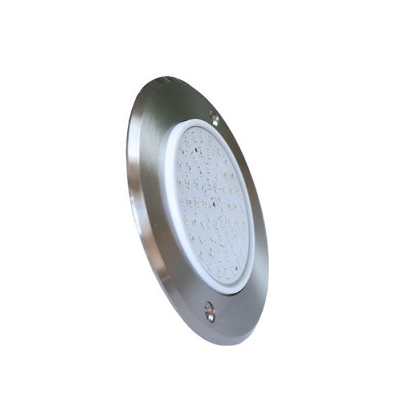 LEDs Light 6W RGB 12V DC Model PL1106 Slim Stainless Steel 316 Front Plate Nichless Diameter 110 mm Jesta