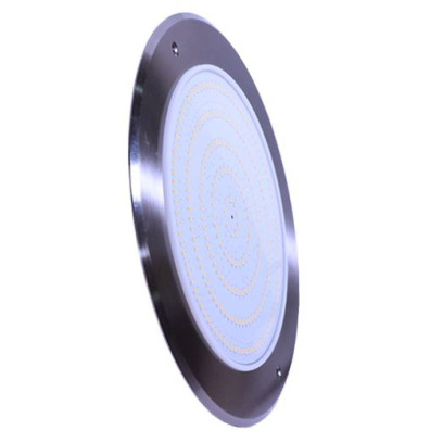 LED Light Slim Color Blue 18W 12V DC 8 mm Stainless Steel 316 Diameter 230 mm Jesta