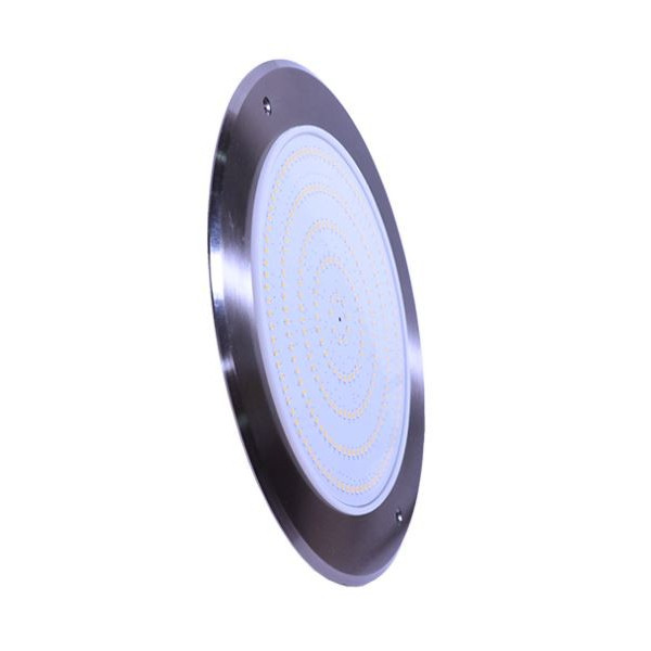 LED Light Slim Color Blue 18W 12V DC 8 mm Stainless Steel 316 Diameter 230 mm Jesta