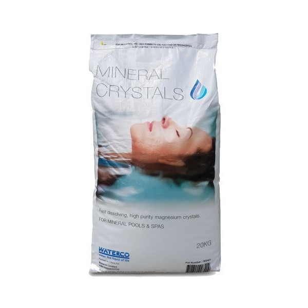 352421 Mineral Crystals 20 kg/bag Waterco