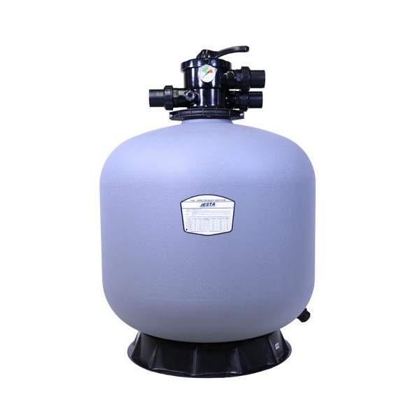 P-DG400 16” Thermo Plastic Top Mount Sand Filter Flow Rate6.50 m3/h Multiport Valve Size 1.5” Jesta