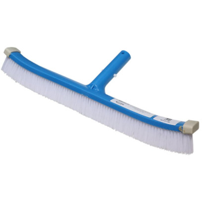 R111386 18" Curve Wall Brush with UV stabilized Nylon Bristles แปรงไนล่อน 18" Plastic Handle Pentair