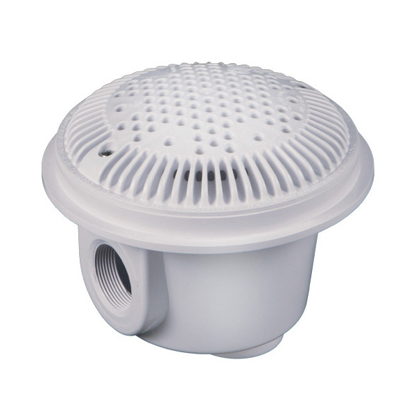 Main Drain Safety 8" - White PACK 2 PCS Hayward